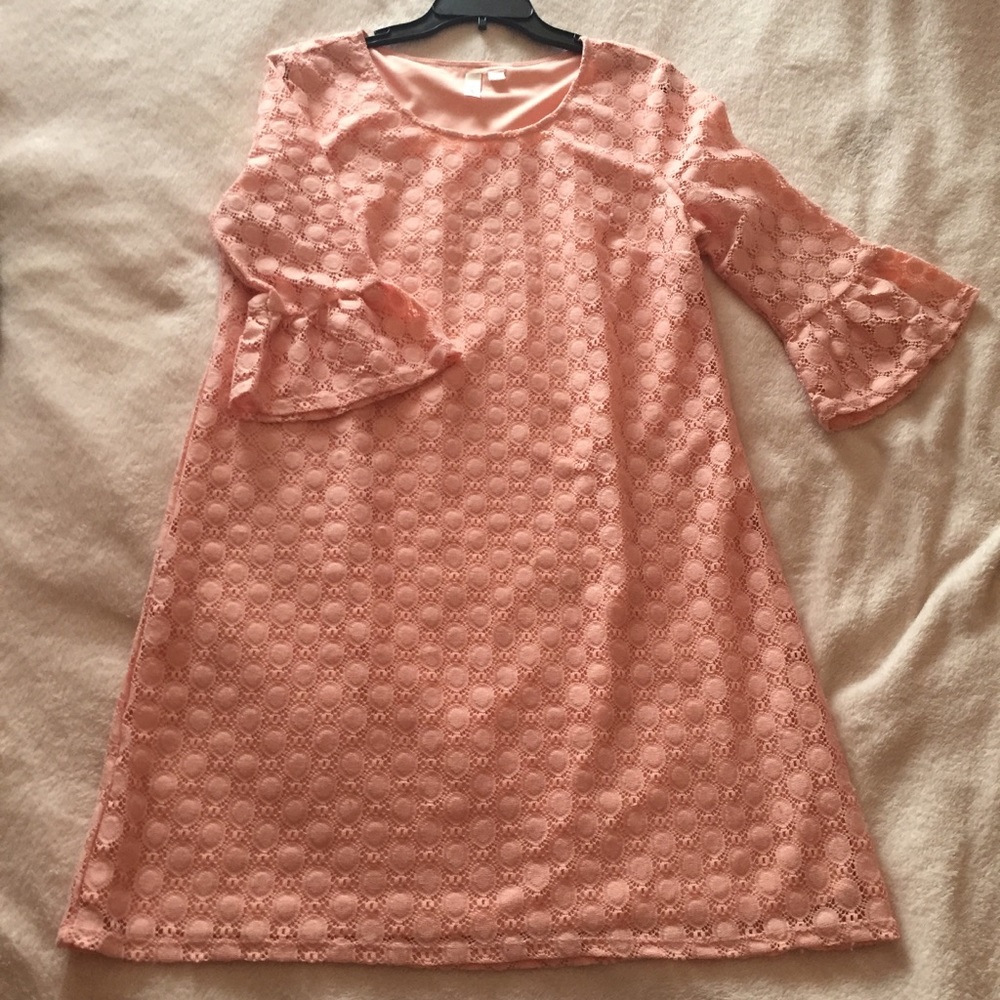 Elegant pink dress
